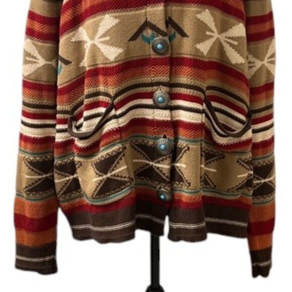 Cotton & Rye Outfitters Indie Cardigan Aztec Print - Picture 4 of 9